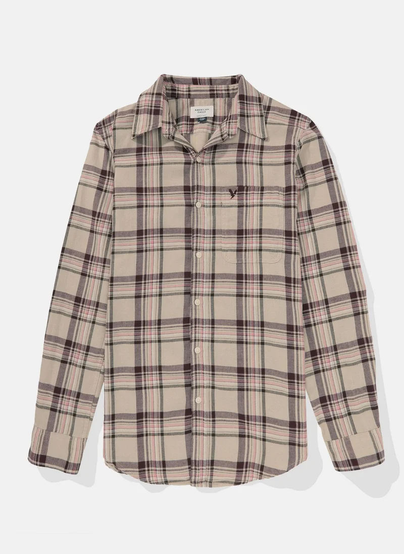 امريكان ايجل Checked Slim Fit Shirt