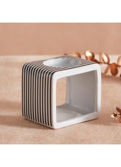 Stripe Ceramic Oil Burner 9.5X7X8.5 Cm - pzsku/Z16BF2DF899FAFA32D1F3Z/45/_/1720280970/7d3431bb-f108-4b8d-8408-a569b8169b04