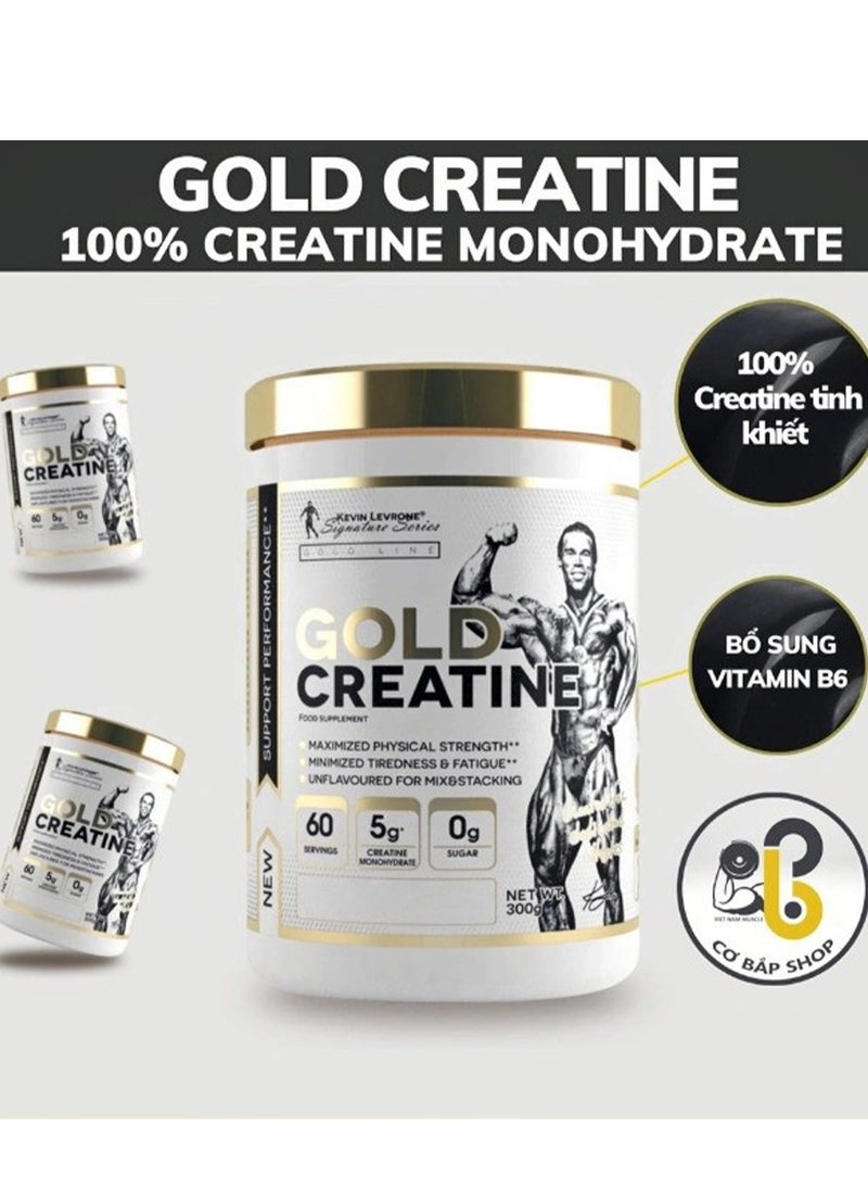 KEVIN LEVRONE Kevin Levrone Gold Creatine 60 Servings 300G  - Image 3