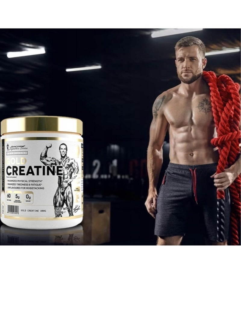 KEVIN LEVRONE Kevin Levrone Gold Creatine 60 Servings 300G  - Image 2
