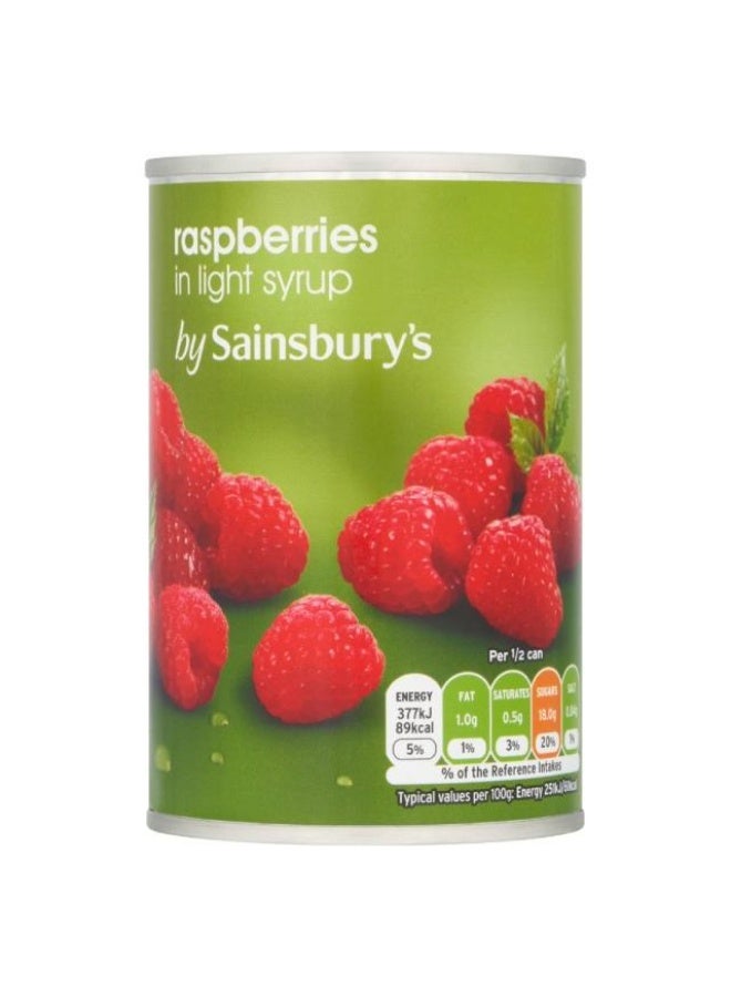 Raspberries, In Light Syrup - 300g, Greece