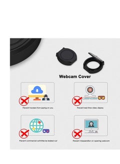Y&D Webcam Privacy Cover, Shutter Protects Lens Cap Hood Covers with Strong Adhesive, Protecting and Security for Logitech HD Pro Stream  - Image 4
