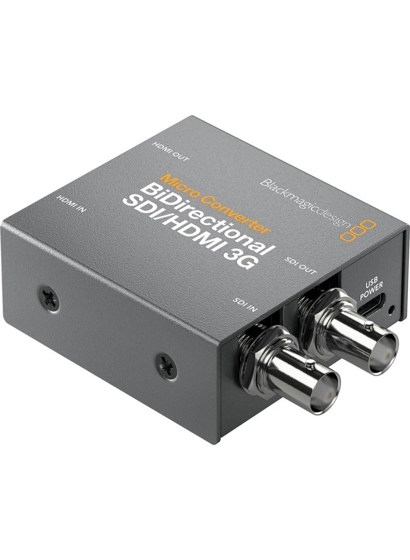 بلاك ماجيك ديزاين محول صغير ثنائي الاتجاه SDI إلى HDMI 3G مع مصدر طاقة، محول فيديو مدمج للبث والبث المباشر - Image 2