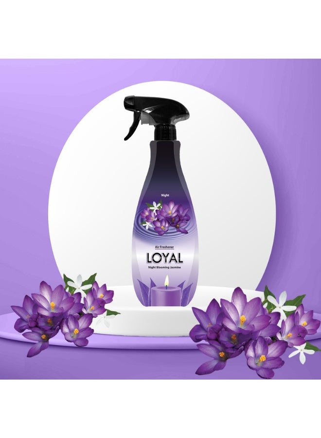 loyal معطر هواء مركز ليلي برائحة الياسمين المتفتح ليلاً - 450 مل - Image 3
