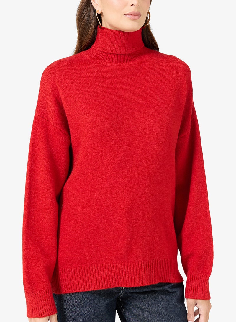 ايلا كنزة بياقة سلحفاة كلاسيكية - Image 3