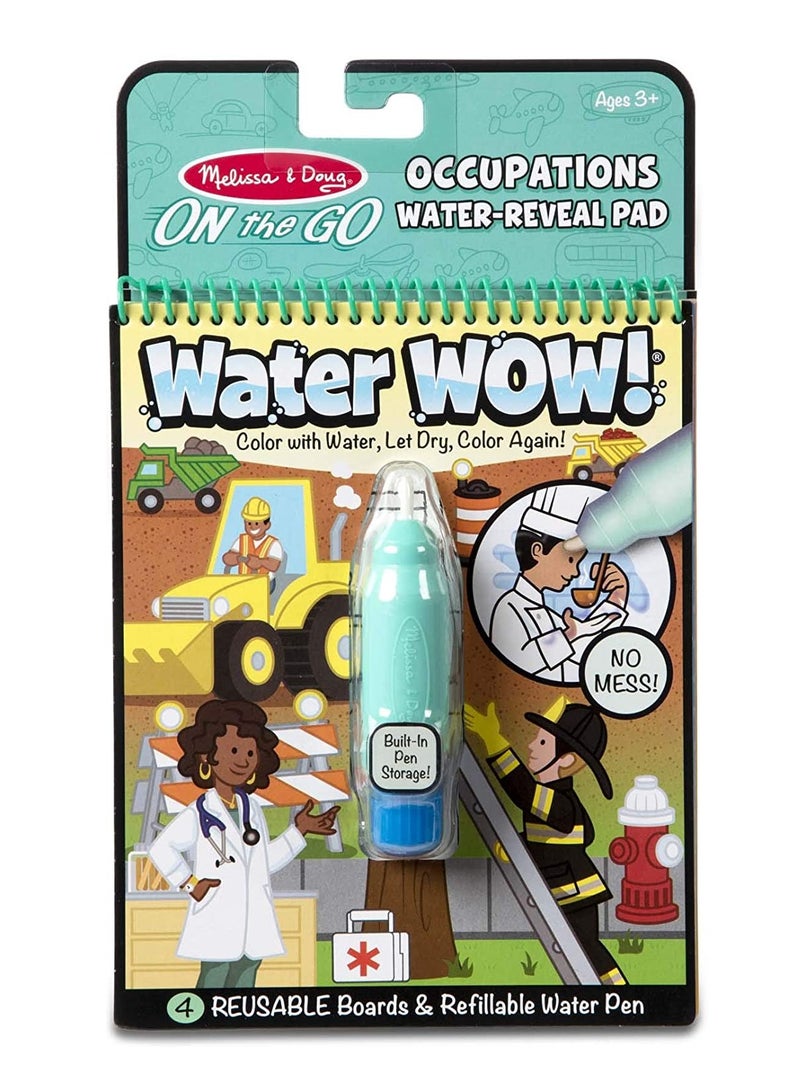 Melissa & Doug Out The Go Occupations Water Reveal Pad