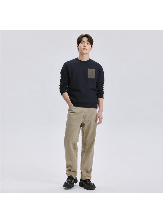 Septwolves Seven Wolves Men's Autumn Modal Antibacterial Long Sleeve T-shirt Fashion Casual Versatile Pullover Tee - Image 2