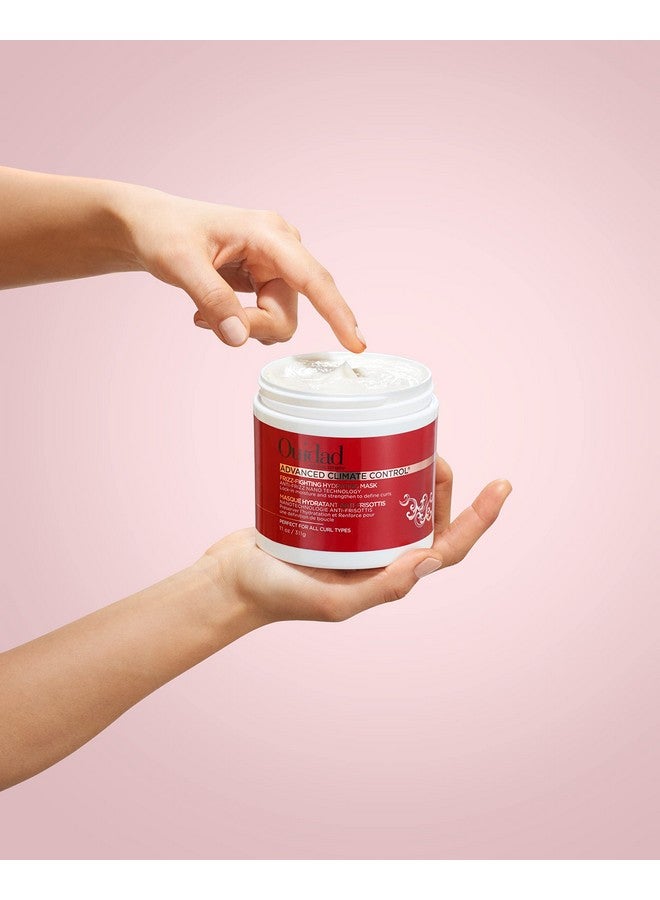 Ouidad Advanced Climate Control Hair Mask - 11 oz, Frizz Control Curly Hair Mask with Vitamin C & Castor Oil, Anti-Frizz Nano Technology, Helps Repair, Nourish and Hydrate Hair, For All Curl Types - Image 4