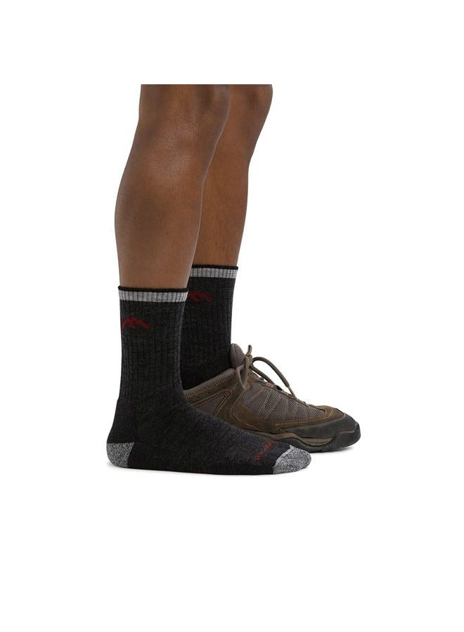 Darn Tough Men's Hiker Midweight Micro Crew Sock (Style 1466) - Rye, Large - Image 3