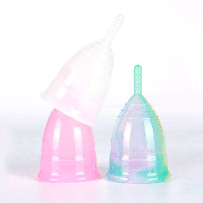 Menstrual Cup Silicone Reusable Big Aunt Supplies Replace Sanitary Napkins Tampons Can Swim - Image 3