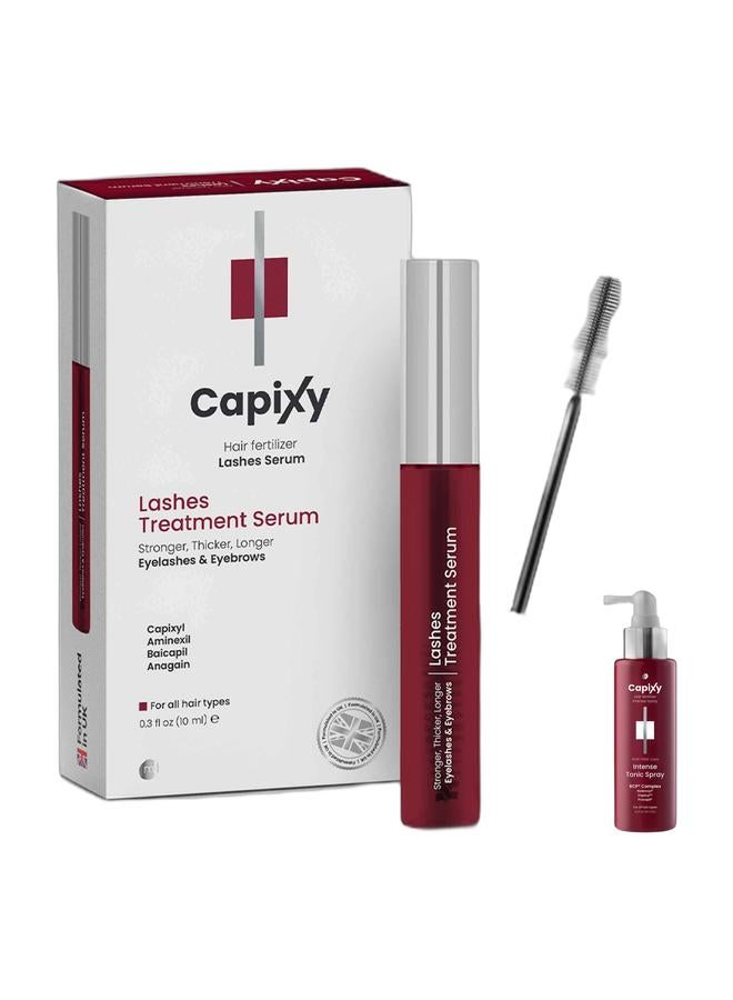 Capixy Intense Tonic Spray 125ml + Capixy Lashes Treatment Serum 10ml - Image 1