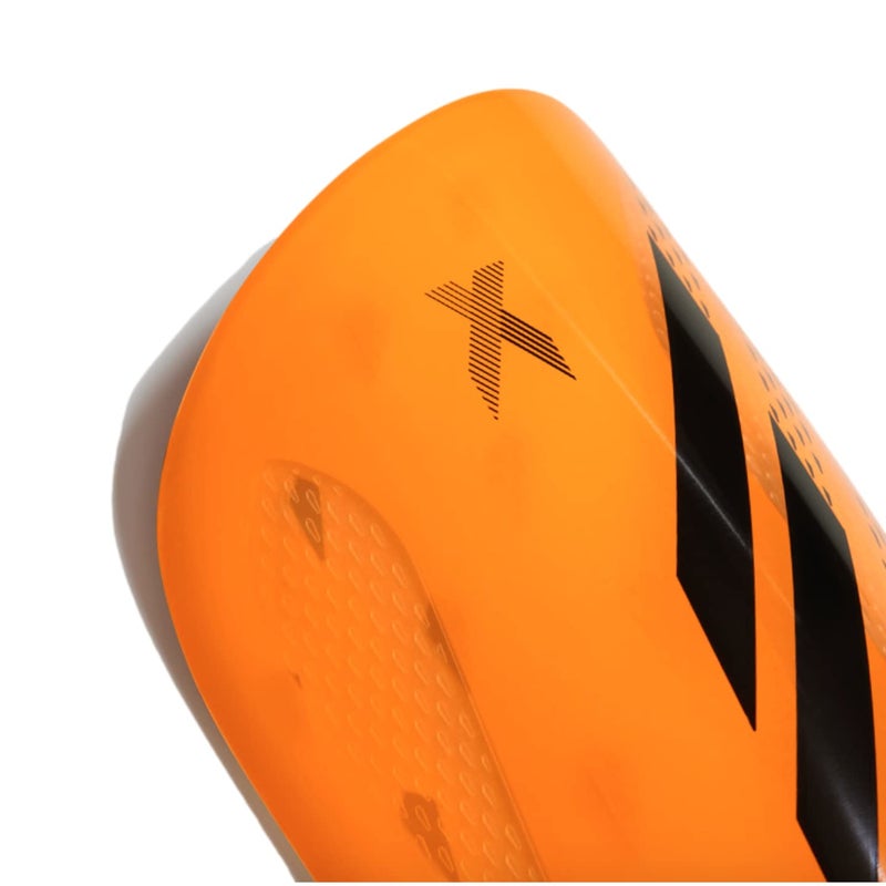 adidas Unisex-Adult X League Shin Guards, Solar Gold/Black/Solar Orange, Large - Image 2