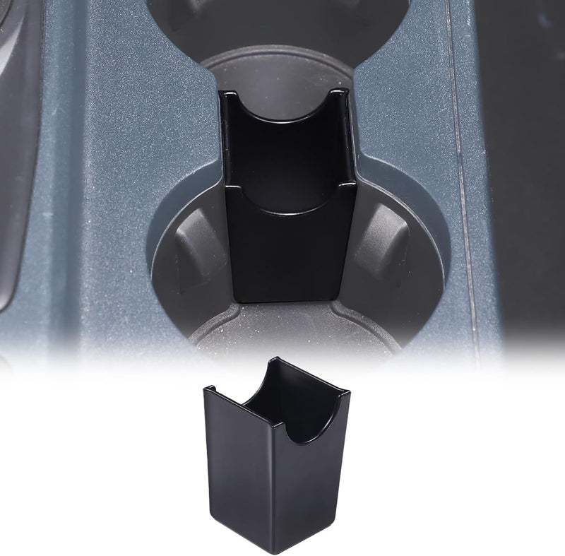 Daeiclru Center Console Cup Holder Divider Stroage Box Compatible with Ford Maverick 2022 2023, Cup Holder Storage Box Organizer ABS Insert Accessories - Image 1