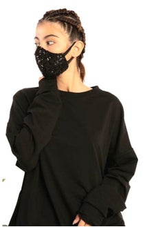 VENTIUP 4 pcs Reusable Fashion Sequin Mask  - Image 5