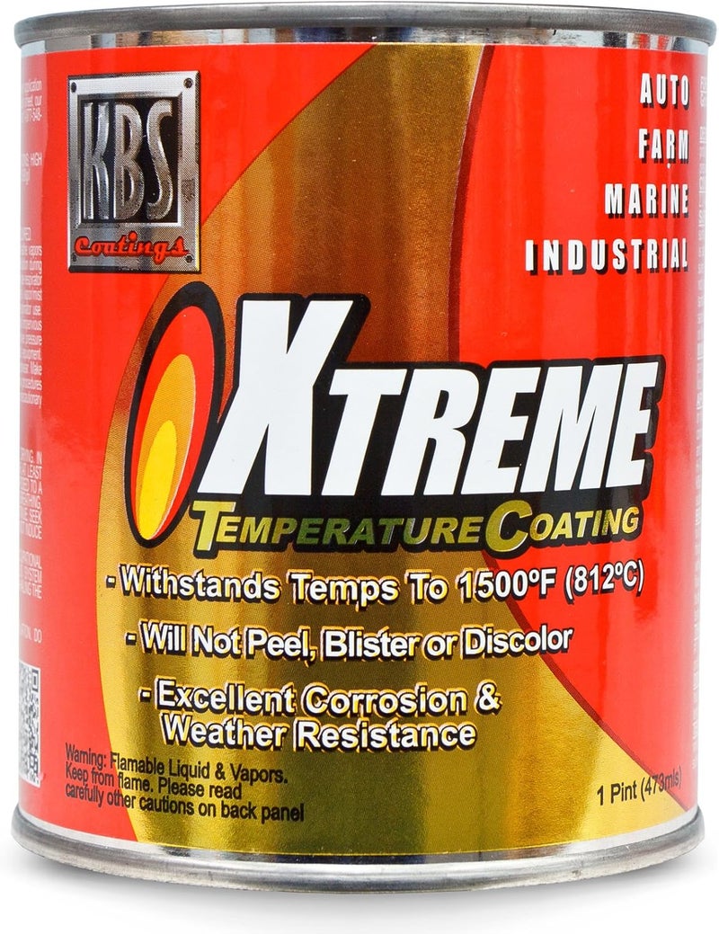 65310 Flame Blue Xtreme Temperature Coating - 1 Pint, 16 Fl Oz (Pack of 1)