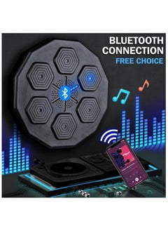 Furtey Digital Smart Boxing Target Machine,Bluetooth Beats Suitable for Exercise at home Boxing,Smart Bluetooth Music Boxing Parent-Child Games Wall-Mounted Exercise Equipment for Home Exercise  - Image 2