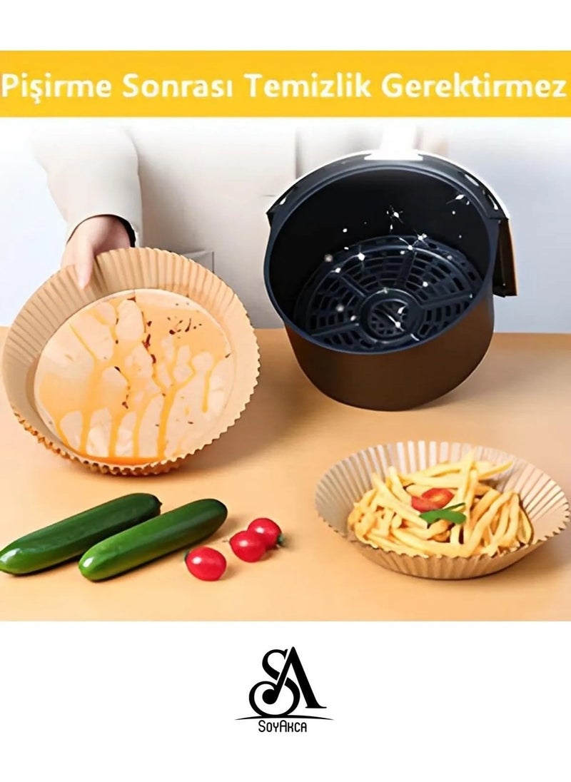 Nikadu - Philips Airfryer Xiaomi Compatible Air Fryer Air Fryer Philips Oil-Free Fryer Baking Paper 50pcs - Image 1