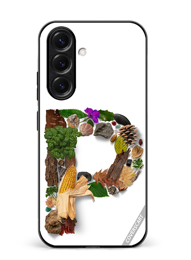 VR CREATIVE Protective Case Cover For Samsung Galaxy A56 Alphabet P Design Multicolour