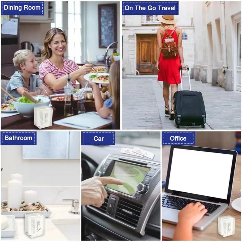 eyxformula 200 Count Individually Wrapped Dental Floss Picks - Travel Flossers for Teeth Cleaning and Oral Care - Ideal Travel Size Toiletries, Wedding Basket Supplies and Guest Bathroom Essentials - Image 3