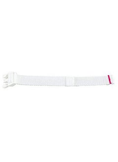Replacement Parts for Baby Swing - Fisher-Price Revolve Baby Swing FBL70 ~ One White Replacement Waist Strap (Swing needs two) with male part of buckle