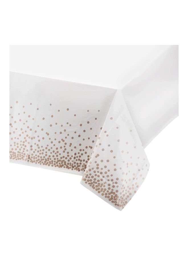 إسكدنيا طقم مفارش طاولة للحفلات للاستخدام مرة واحدة مكون من قطعتين - Image 1