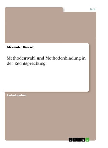 Methodenwahl und Methodenbindung in der Rechtsprechung - pzsku/Z16C08081C567FB8B3B84Z/45/1749032109/d631a617-259c-411b-a79b-af81640c8ba8