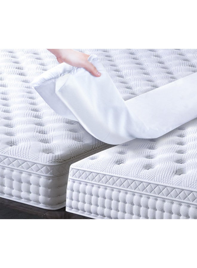 Vekkia Vekkia Bed Bridge Twin to King Bed Converter Kit - 75in x 10in Split Twin to King Gap Filler for Adjustable Bed, Mattress Bed Connector with Washable Cover for Guests Stayovers - Image 1