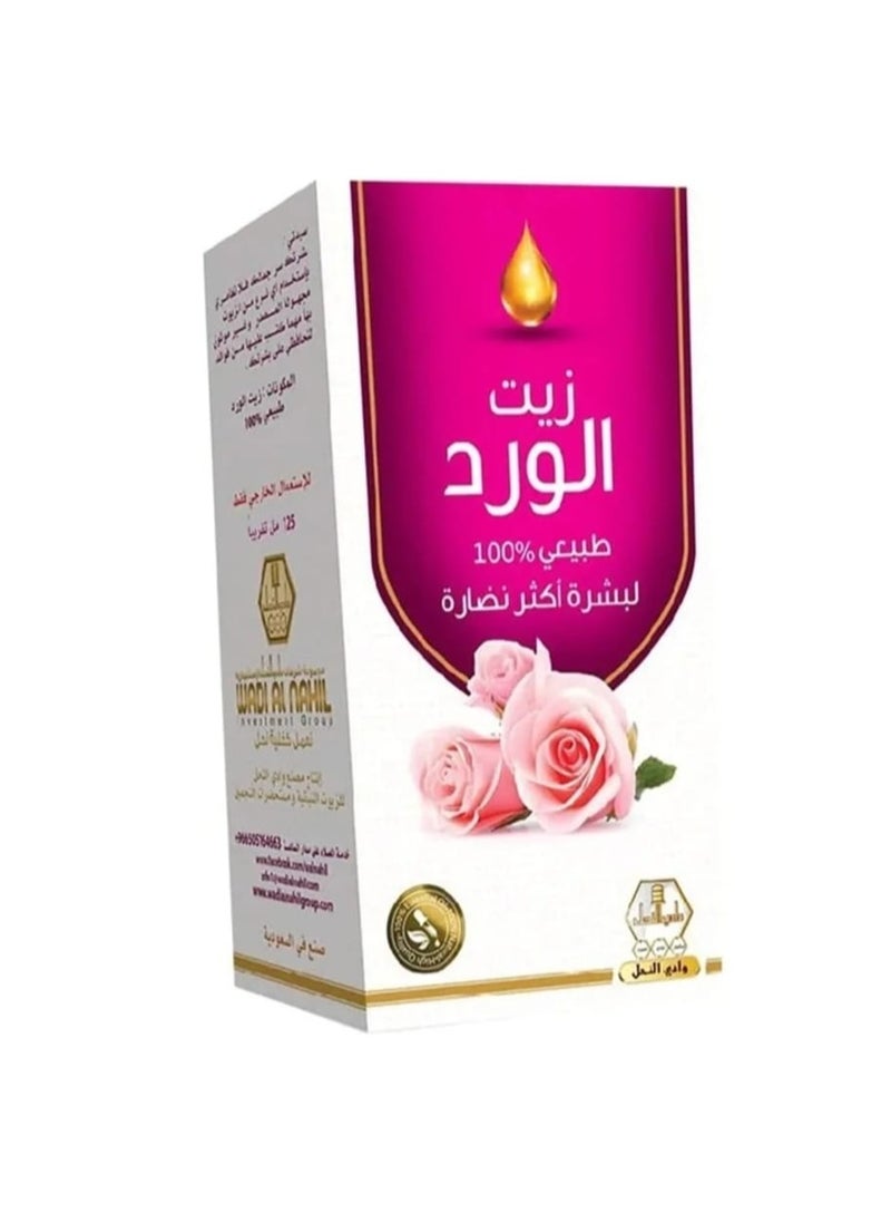 Wadi Al Khaleej Rose oil 125 milliliters  - Image 1
