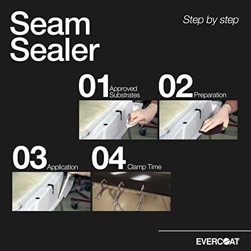 Evercoat Brushable Highly Adhesive Seam Sealer for Seams and Joints - 32 Fl Oz - Image 3