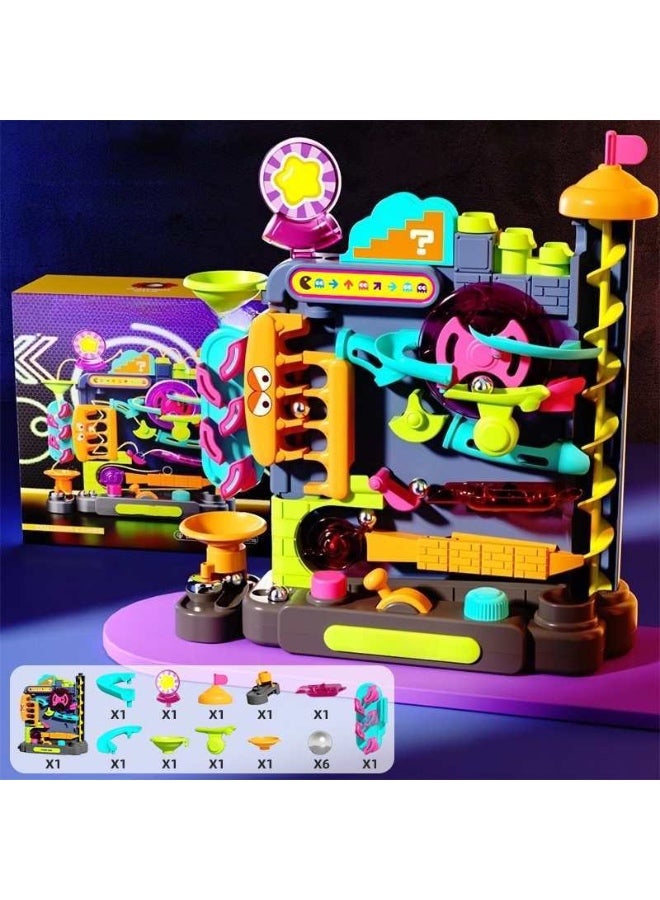 Marble Run Brain Teasers Board Games for Kids, Vertical Marble Obstacle Challenge Games, Fun Obstacle Maze Puzzles Toys, Birthday Gift Ages 3+ for Boys Girls. - Image 5