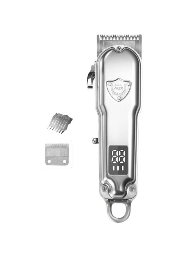 AUX Hair Clipper, Electric Hair Trimmer, Professional Haircutting Set, Adult Electric Scissors, Hair Trimmer, Professional Carving, Bald Head Trimmer, S7 High-End Configuration - Image 1