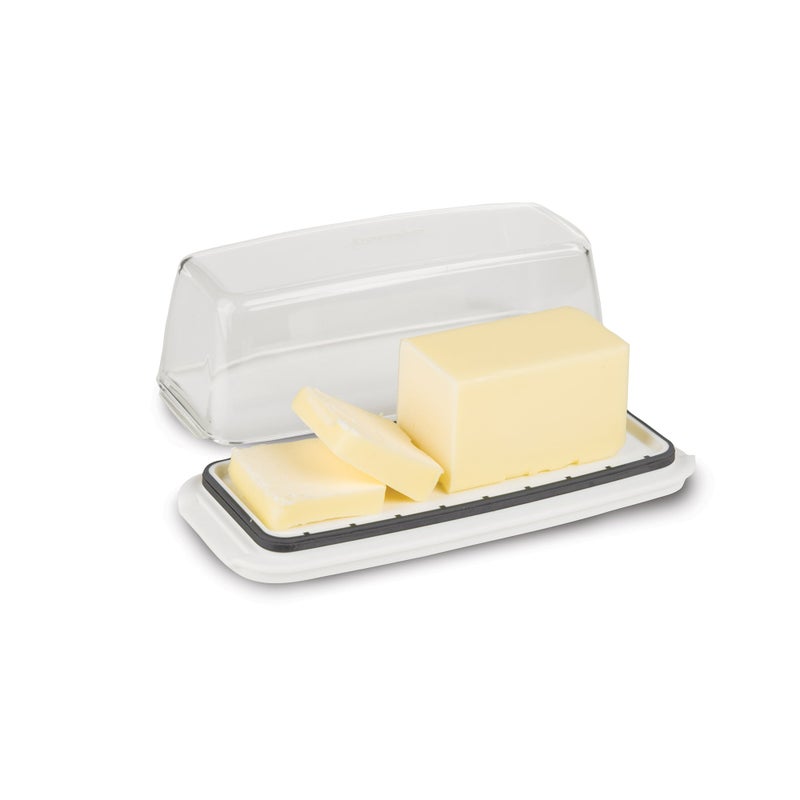 PREPWORKS Progressive International ProKeeper Butter Container (White, Single) - Image 1