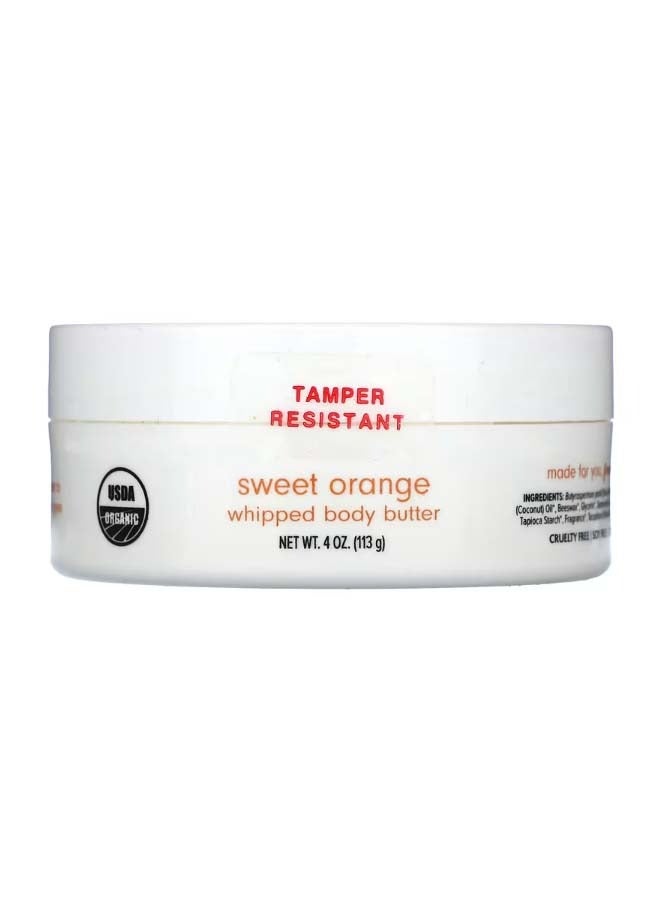 Dr. Mercola Ola Botanicals Whipped Body Butter Sweet Orange 4 oz 113 g - Image 1