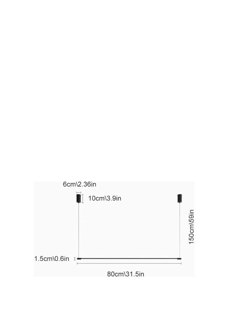 شروق الشمس مصباح  خطي معلق - Image 4