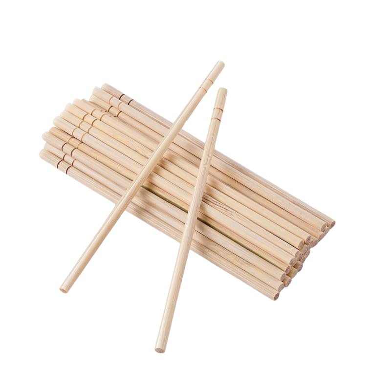 VELEXE Wooden Disposable Round Bamboo Cocktail & Wine Stirrer | 8 Inches (20 CM) | Pack of 500 | Ideal for Cocktails, Mocktails, Wine, Vodka, Gin, Mixers and Drinks | Eco-Friendly & Sustainable - Image 1