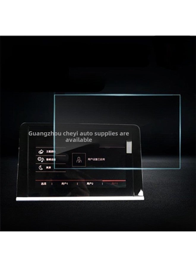 Car Navigation Tempered Glass Screen Protector For Center Display Screen Dvd Sizes 7 8 9 10 12 15 Inches-Dimensions:Android Large Screen Machine 9 Inch/10 Inch Private Printing  - Image 1