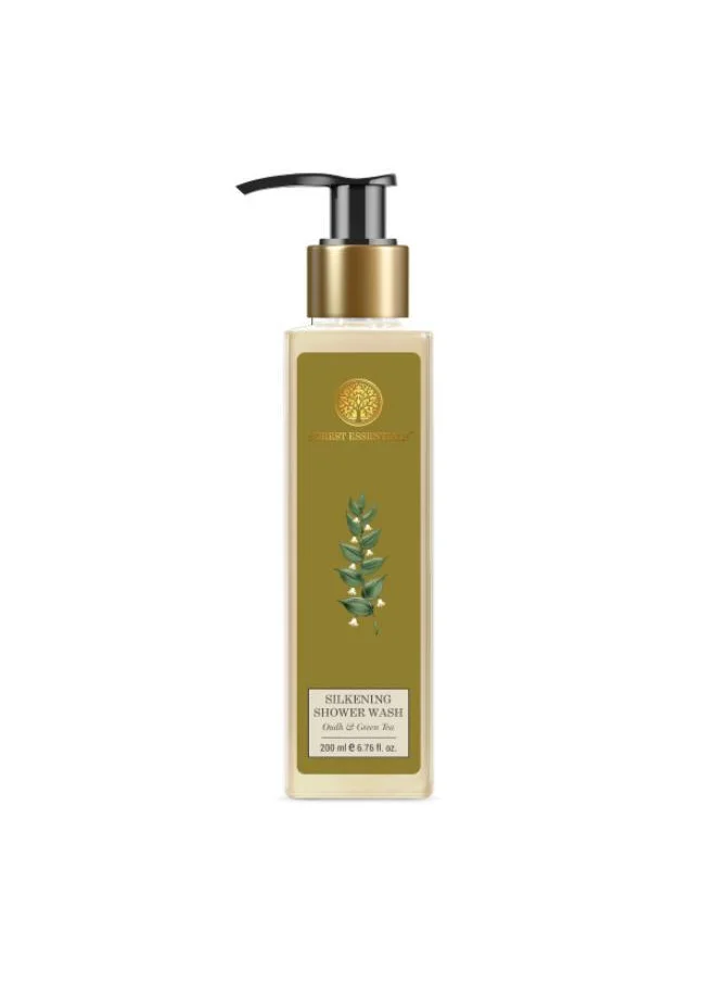 Forest Essentials Silkening Shower Wash Oudh & Green Tea