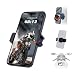 Mechrig Magnetic Motorcycle Phone Mount Metal Magnet Base Phone Mount for Gym Car Tank Magnet Accessories Kit with 14 Screw Hole Cold Shoe MountCompatible with 4772 Smartphones JC023 - Image 2