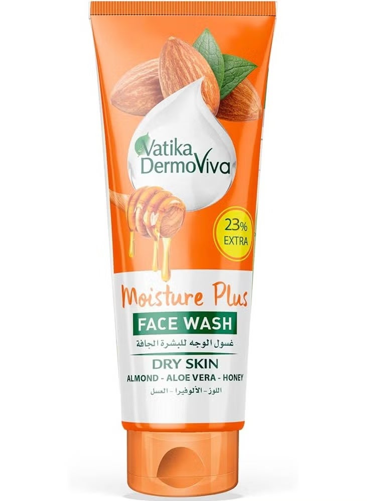Vatika Dermoviva Moisture Plus Face Wash Dry Skin 185 ml