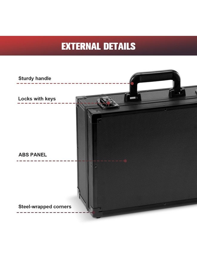 Procase Toploader Storage Box with 6 Removable Dividers, Sports Card Hard Carrying Case with 16 Colorful Divider Tab For 3”×4” 35PT Rigid Cards, 600+ Toploader Holder for Trading Card Collection - Image 4