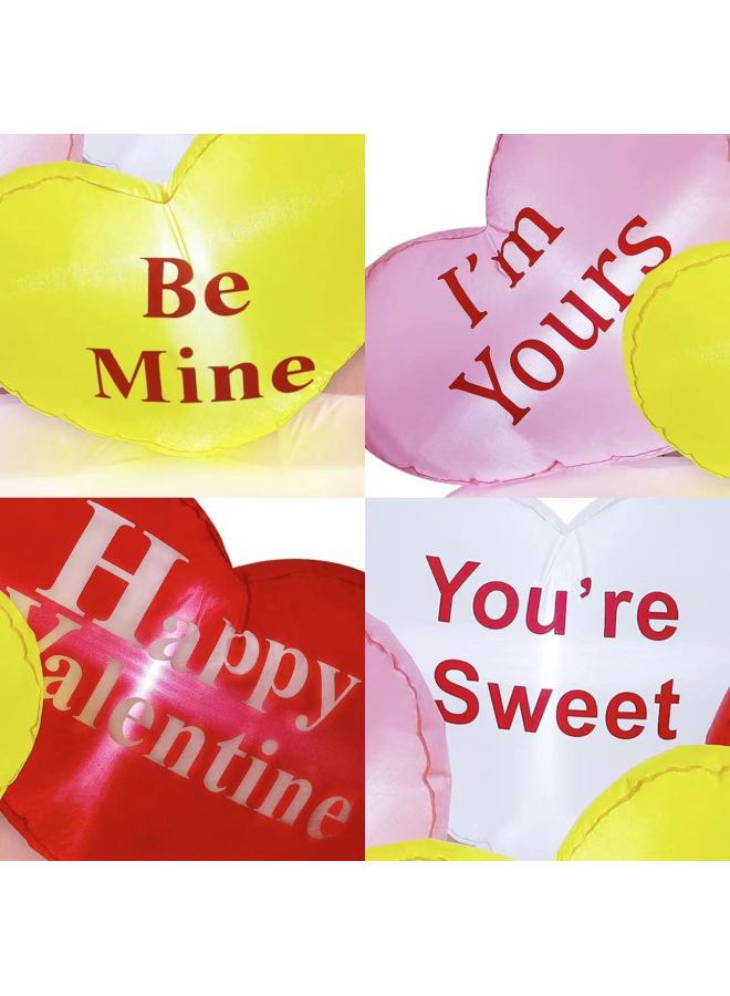 Hot 2025 Valentine's Day Air Mold Brown Bear Rose Polyester Decoration Inflatable Air Mold Party Supplies Air Mold-Color:Product Pictures  - Image 3
