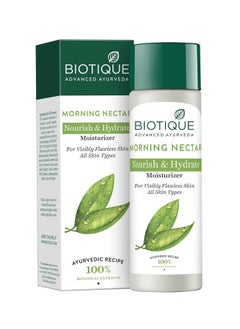 Biotique Morning Nectar Flawless Skin Moisturizer Lotion | Prevents Dark Spots, Blackheads And Blemishes  | Visibly Flawless Skin Nourishes And Hydrates Skin | All Skin Types | 190Ml - pzsku/Z16C150955C8B54E688AEZ/45/_/1737354268/51193bb2-034d-4d81-a99b-af72309537b0