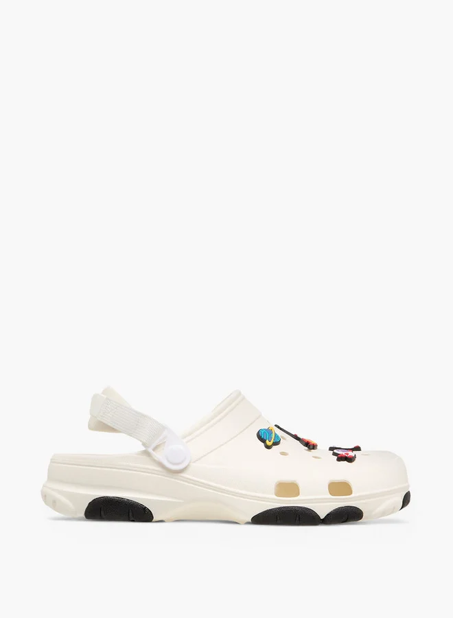 Lee Cooper Men's Space Accent Clogs with Backstrap