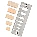 DFM Tool Works A2 Domino Tenon Trim Plate Compatible with Festool Domino Joiners Trims 4mm to 14mm Sizes Fits Glueups or Dry Fits Eliminates Sanding and Razor Blade Use Made in USA - Image 3