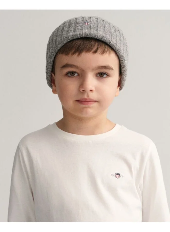 GANT Gant Kids Shield Long Sleeve T-Shirt