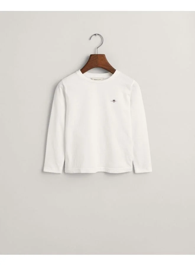 GANT  Gant Kids Shield Long Sleeve T-Shirt for Men | Best Price UAE