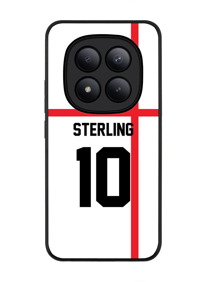 For Xiaomi Redmi Note 15 Pro+ / Poco M8 Pro Case,Slim fit Camera Protection, Shockproof Thin Phone cover  - Football - England,  Sterling