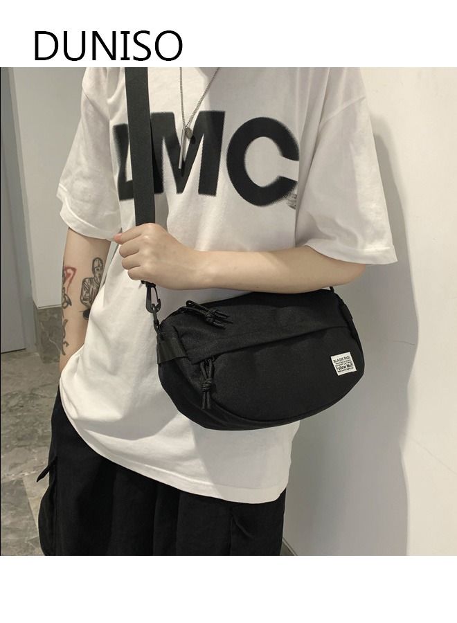 DUNISO Waterproof Sling Bag Crossbody Bag for Men and Women Sling Backpack Hiking Daypack Multipurpose CrossBody Chest Bag - Image 4