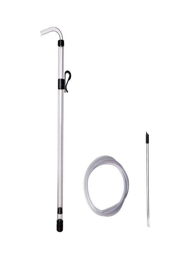 FastRack Auto Clamp 1/2" Gravity Filler w/ 6.5' ft Hose Siphoning Kit w/Food Grade BPA Free Plastic, Tubing for Beer or Wine, Carboy Bottle Filling, Clear - Image 1