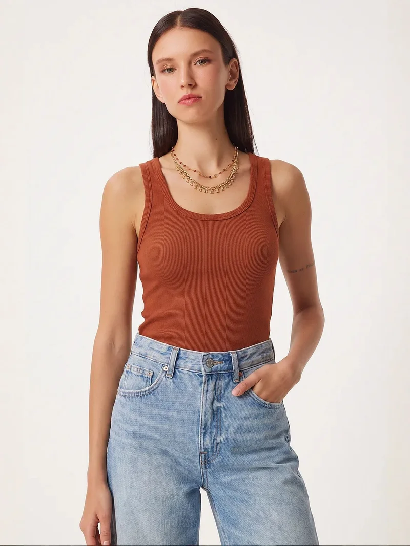 هابينس اسطنبول ISTANBUL 3-Pack Ribbed Cotton Cami Tops
